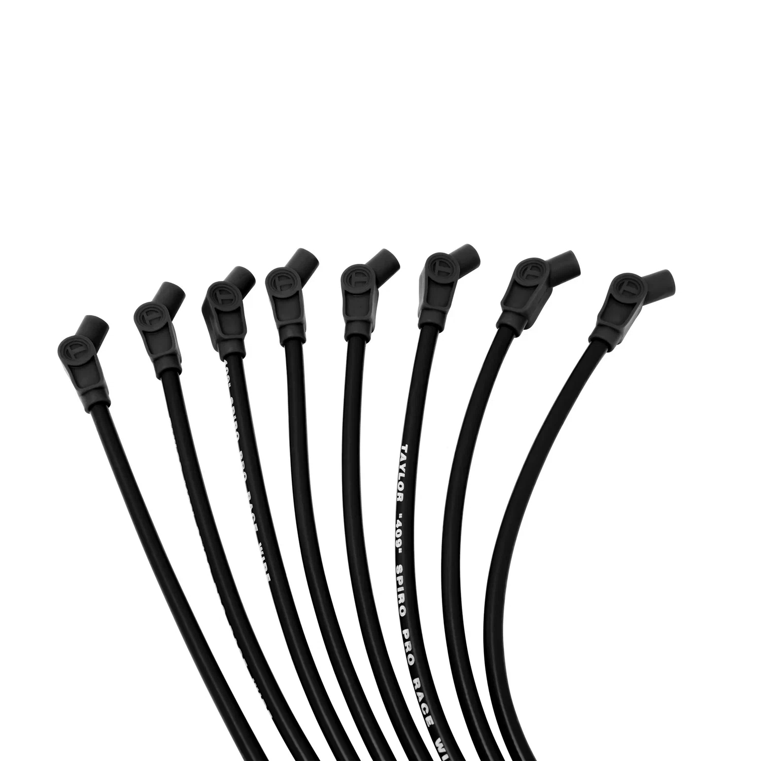 Spark Plug Wire Set Universal 10.4mm Silicone Spiro Pro 409 409 350 ohm_ft 79058